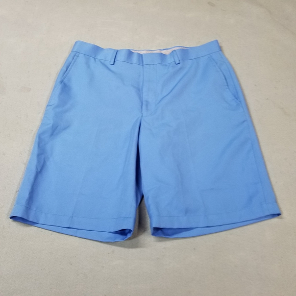 Louis Raphael Other - Louis Raphael Golf Shorts Mens Size 34 Blue Flat Front Golfer Polyester